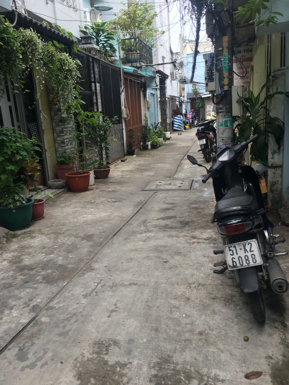 Nhà Hẻm Hậu Giang Gần Chợ Phường 12 Quận 6 - 5.22 x 20m nở hậu 5.45m