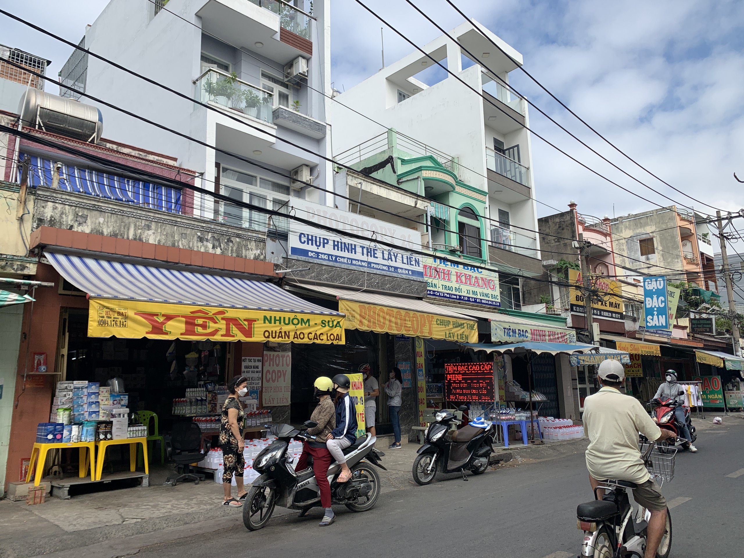 Nhà bán Cư Xá Phú Lâm D P10 Q6 - 3.8x17m - ngay chợ Hồ Trọng Quý