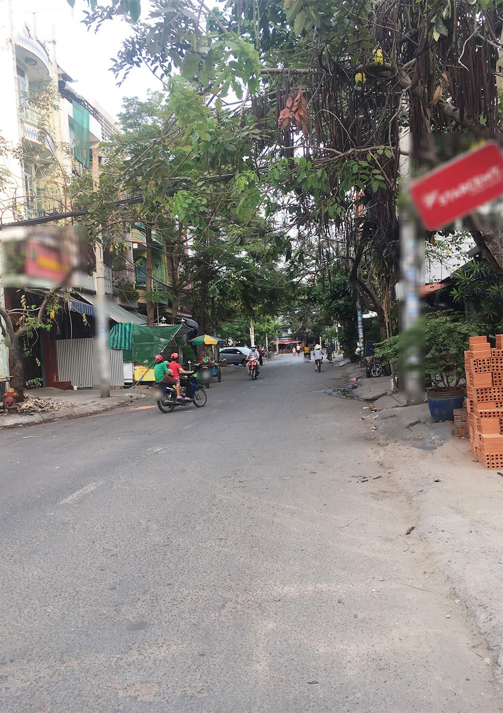 bán nhà mặt tiền nội bộ- Gần chợ Phú Lâm , 4,5x14m