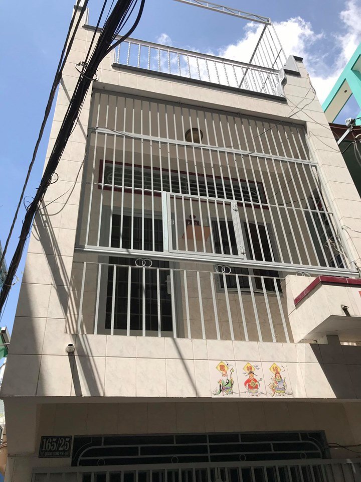 Nhà bán Góc 2MT Hẻm Lê Quang Sung P6 Q6 - 3.21 x 8.85m nở hậu 3.94m