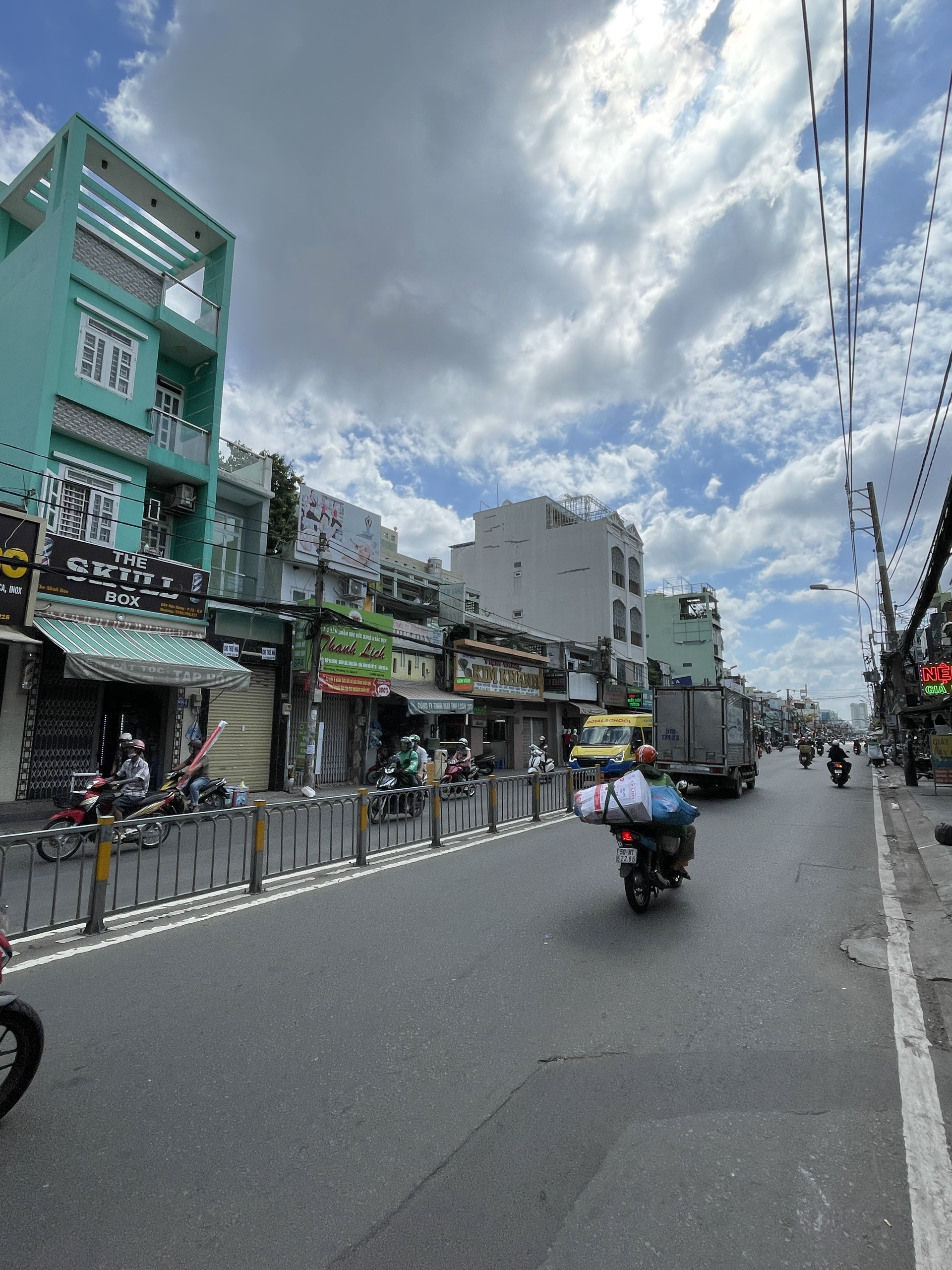 Nhà bán MTKD P12 Q6 - 3.45 x 26.83m - Đúc lửng 3 lầu