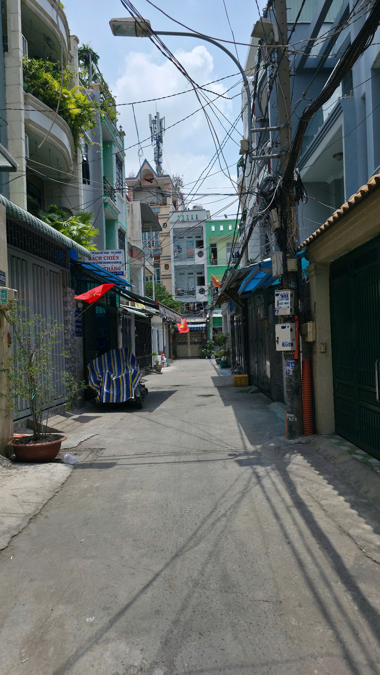 MTNB - Cư xá Phú Lâm D - 4m x 13m - 1 Lầu. Gần chợ Hồ Trọng Quý