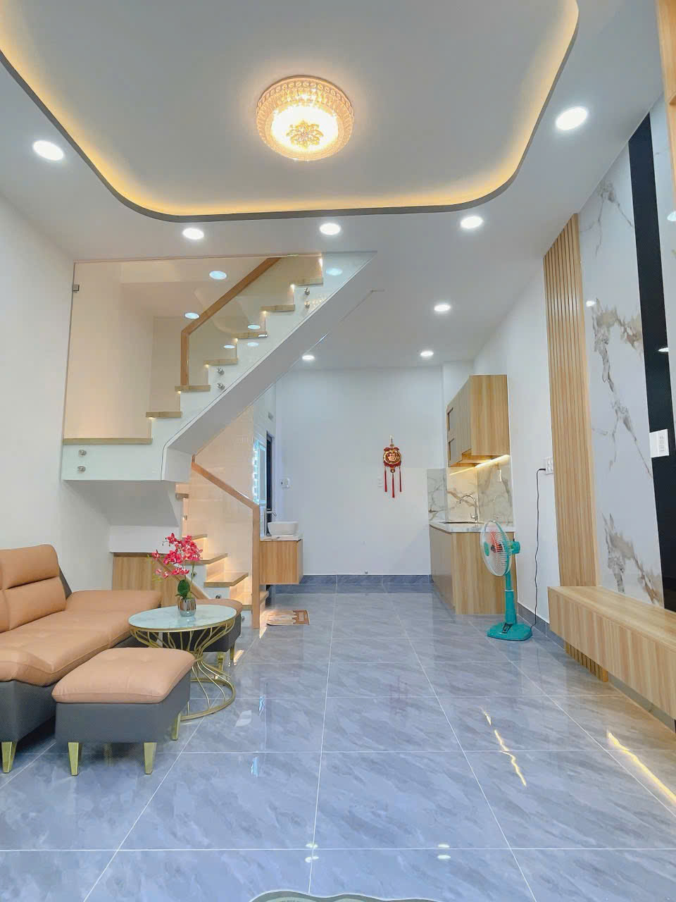 Nhà hẻm 3m - Tân Hòa Đông, P14, Quận 6 - 1 lầu - 2 PN - Nhà mới vào ở liền.